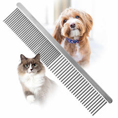 Back Pet Grooming Comb for Coat Care