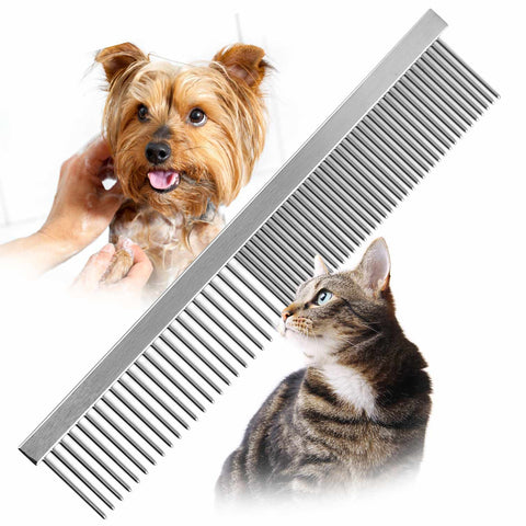 Back Pet Grooming Comb for Coat Care